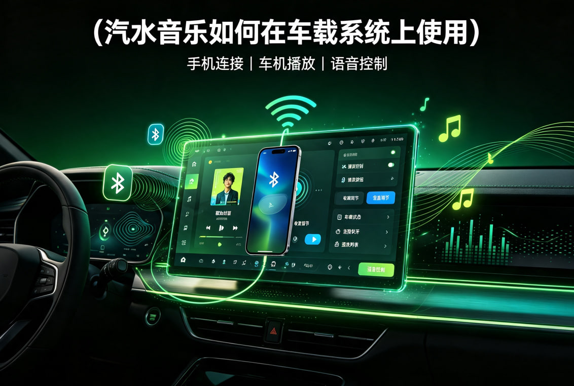 (汽水音乐如何在车载系统上使用)