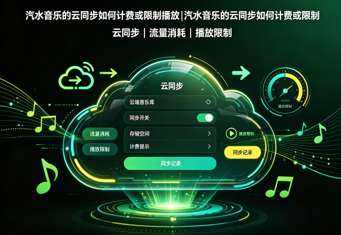 汽水音乐的云同步如何计费或限制播放|汽水音乐的云同步如何计费或限制？