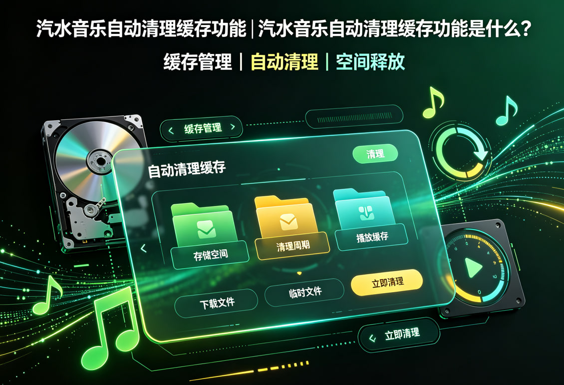 汽水音乐自动清理缓存功能|汽水音乐自动清理缓存功能是什么？